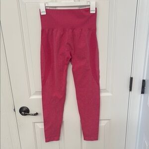 NWOT NVGTN Solid Seamless Pants High-Rise Compression Contour Leggings in Pink